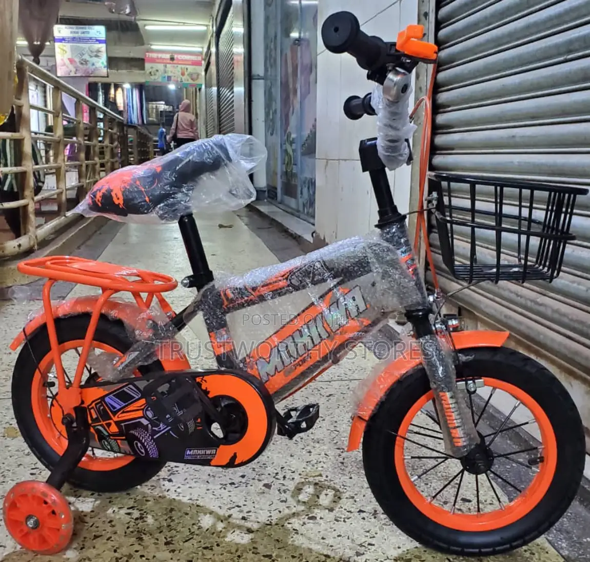 Size 12” (1-5)Years Children’S Bicycle