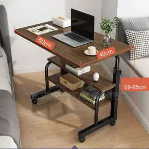 Adjustable Reading Table With Shelves