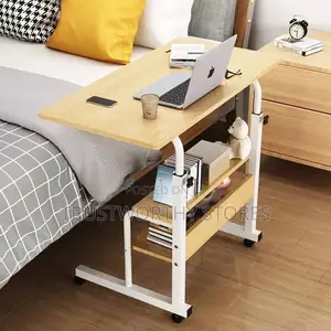 Adjustable Reading Table With Shelves