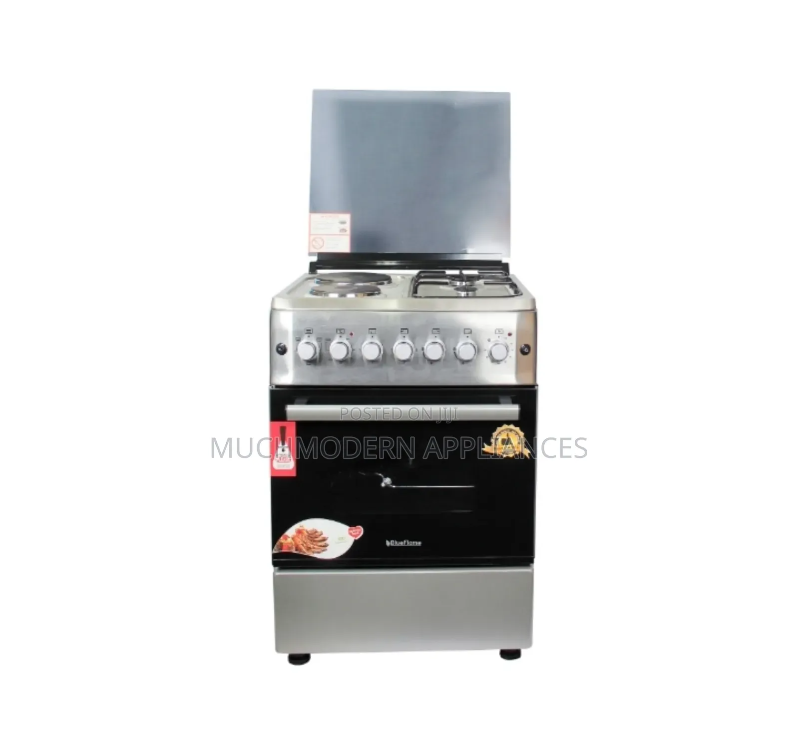Blueflame Cooker, 60x60cm, 2 Gas+ 2 Electric S6022ERF – IP