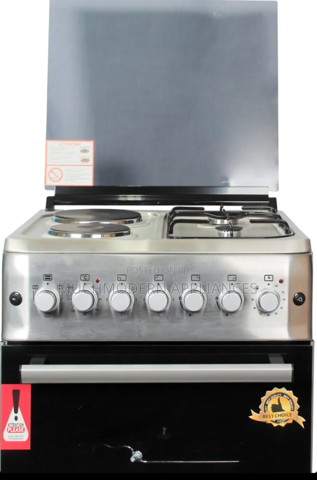 Blueflame Cooker, 60x60cm, 2 Gas+ 2 Electric S6022ERF – IP