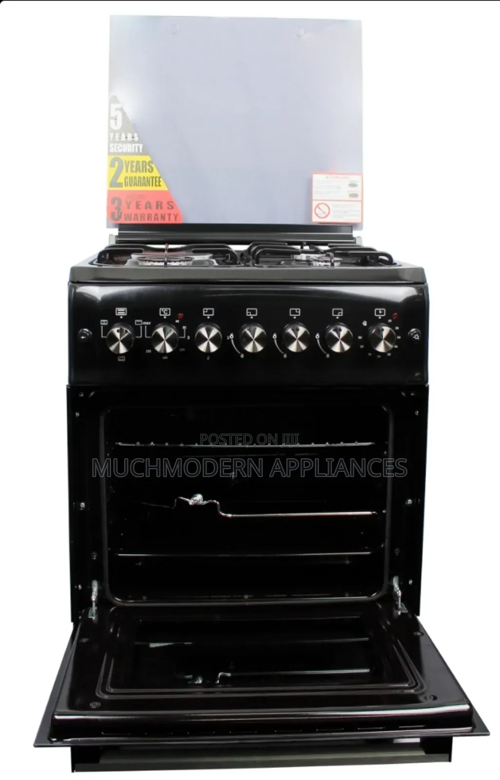 Blueflame Cooker, 60x60cm, 3 Gas + 1 Electric S6031EFRP – B
