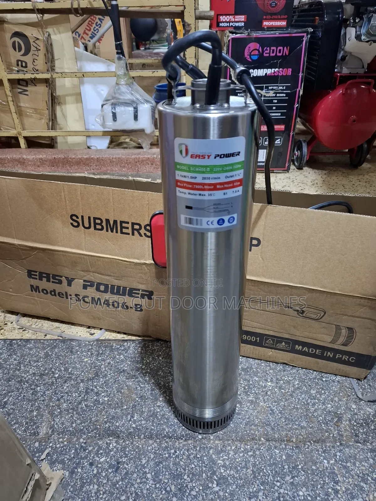 65 Meters / 200 Feet Deep Well Italy Submersible Pump