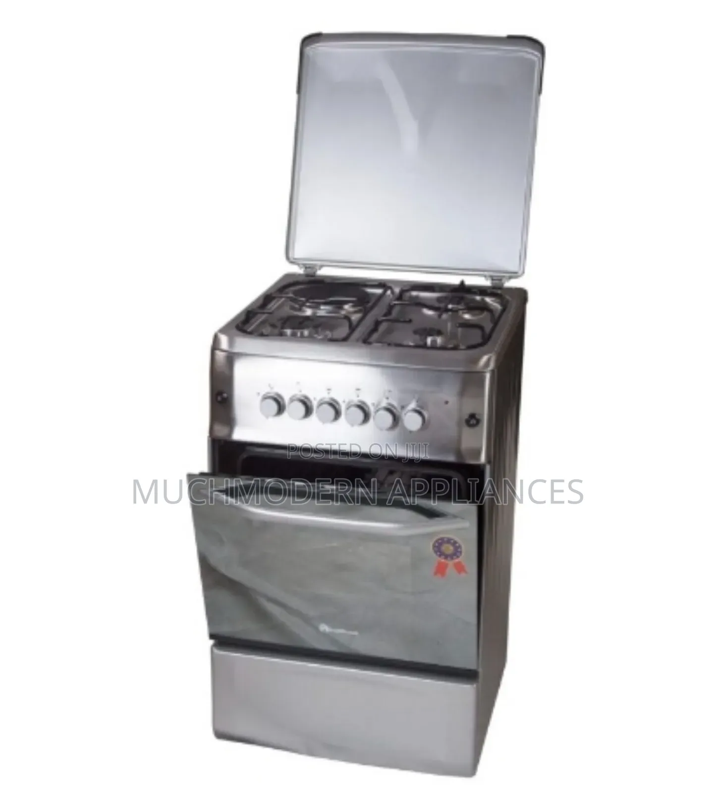 Blueflame Cooker 50x55cm 3 Gas 1 Electric Gas Oven S5031gr-I