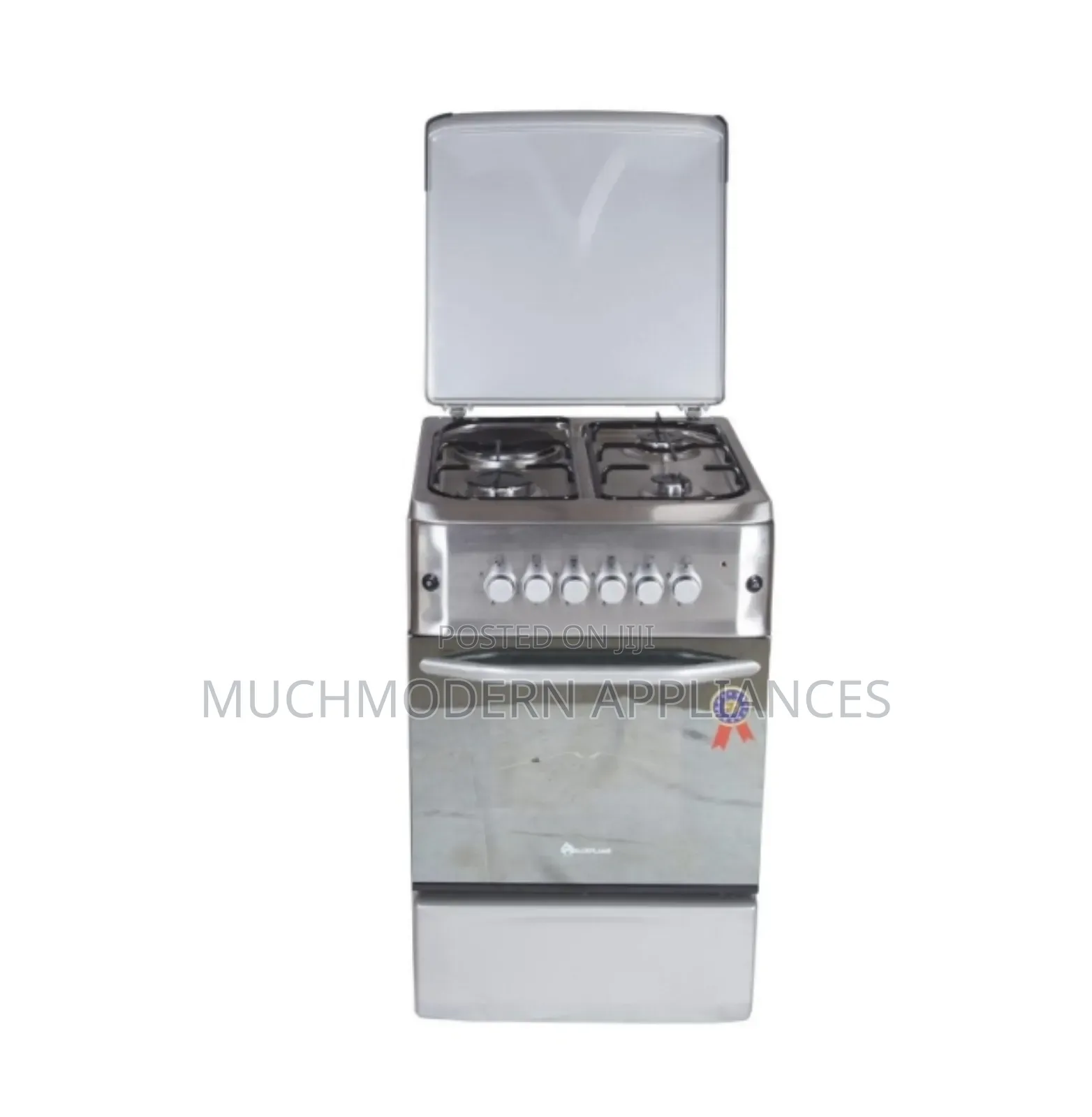 Blueflame Cooker 50x55cm 3 Gas 1 Electric Gas Oven S5031gr-I