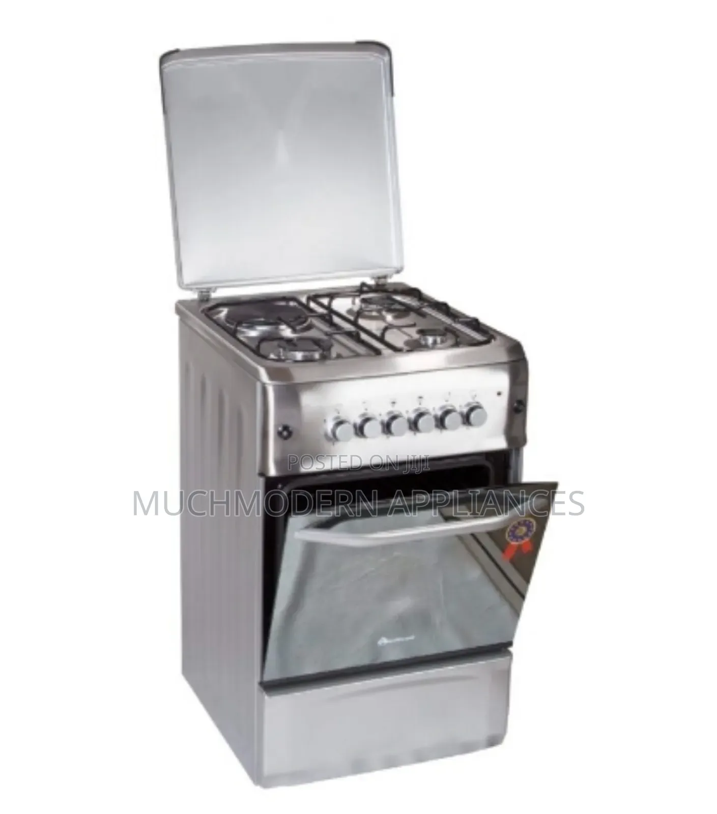 Blueflame Cooker 50x55cm 3 Gas 1 Electric Gas Oven S5031gr-I