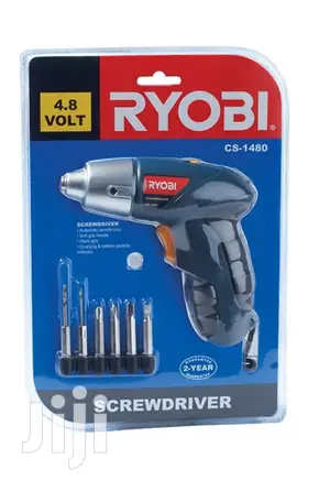 Ryobi Cordless Screwdriver Drill 4.8V
