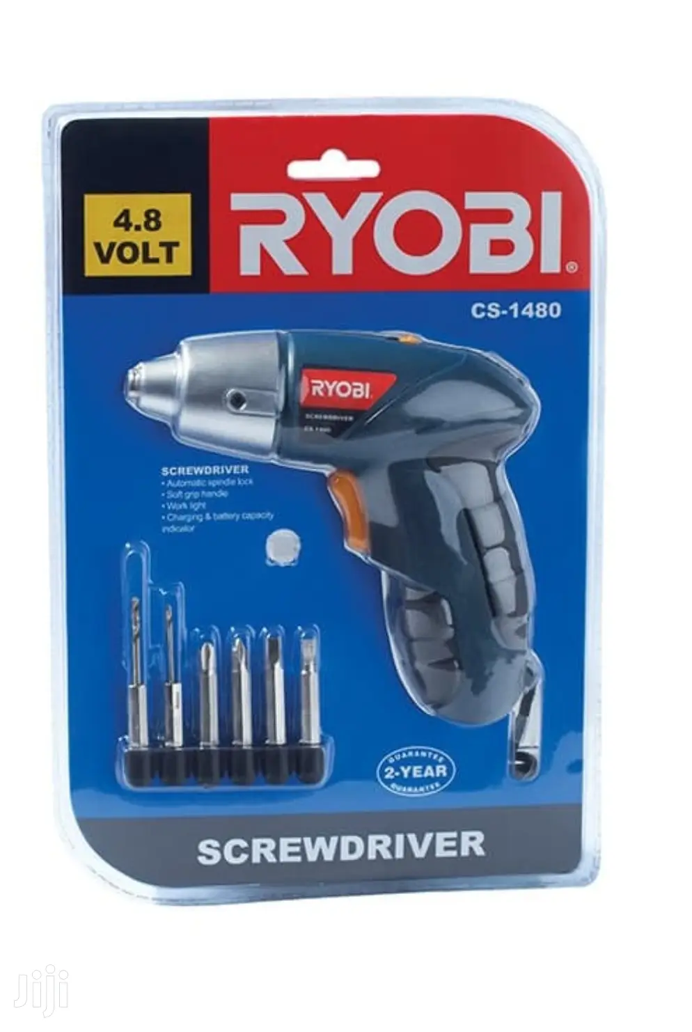 Ryobi Cordless Screwdriver Drill 4.8V