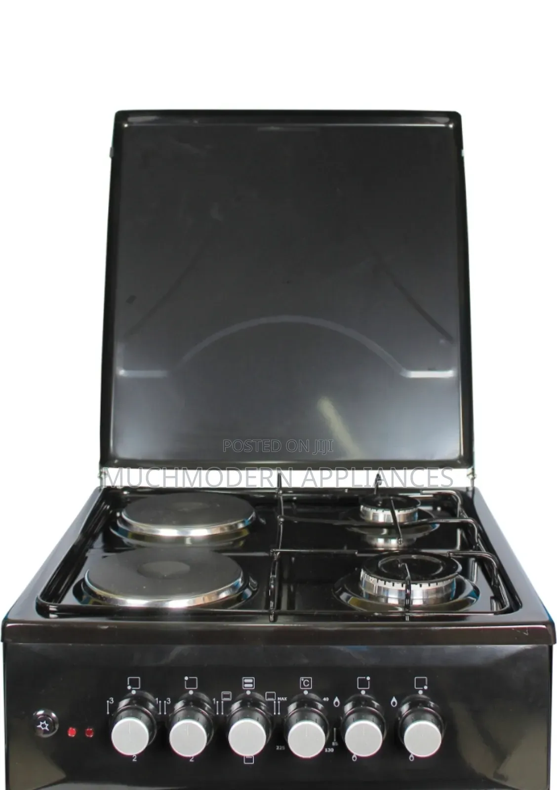 Blueflame Cooker 50x50cm 2gas + 2 Electric Oven C5022E– B