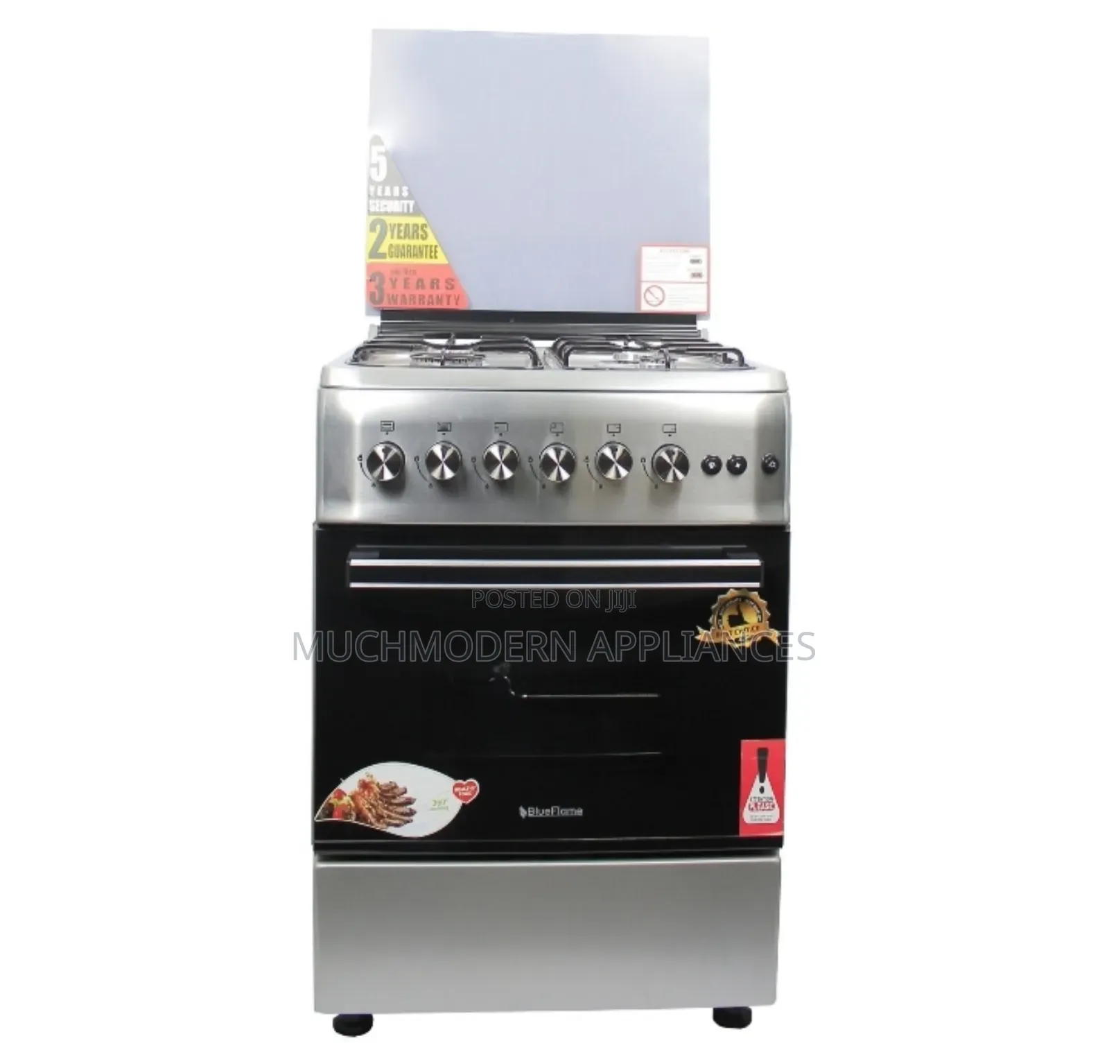 Blueflame 60*60cm Full Gas Grill Rotisserie S6040grfp-I