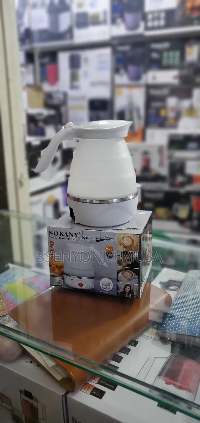 Portable Folding Traveling Kettle Electric - 0.7l Collapsible Silicone