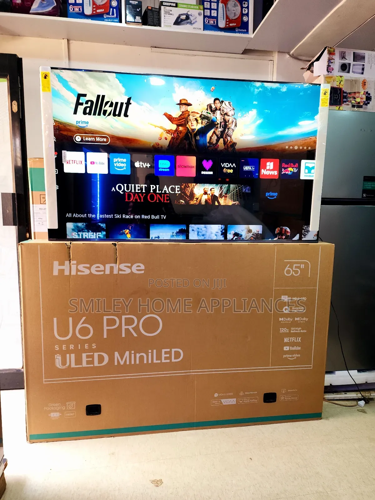 Hisense 65inches U6 PRO Miniled Vidaa Tv