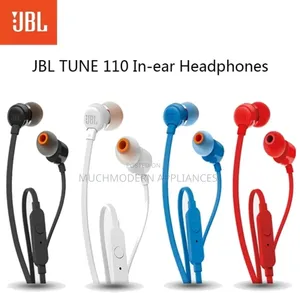 JBL T110 Wired in-Ear Headphones With JBL Pure Bass Sound