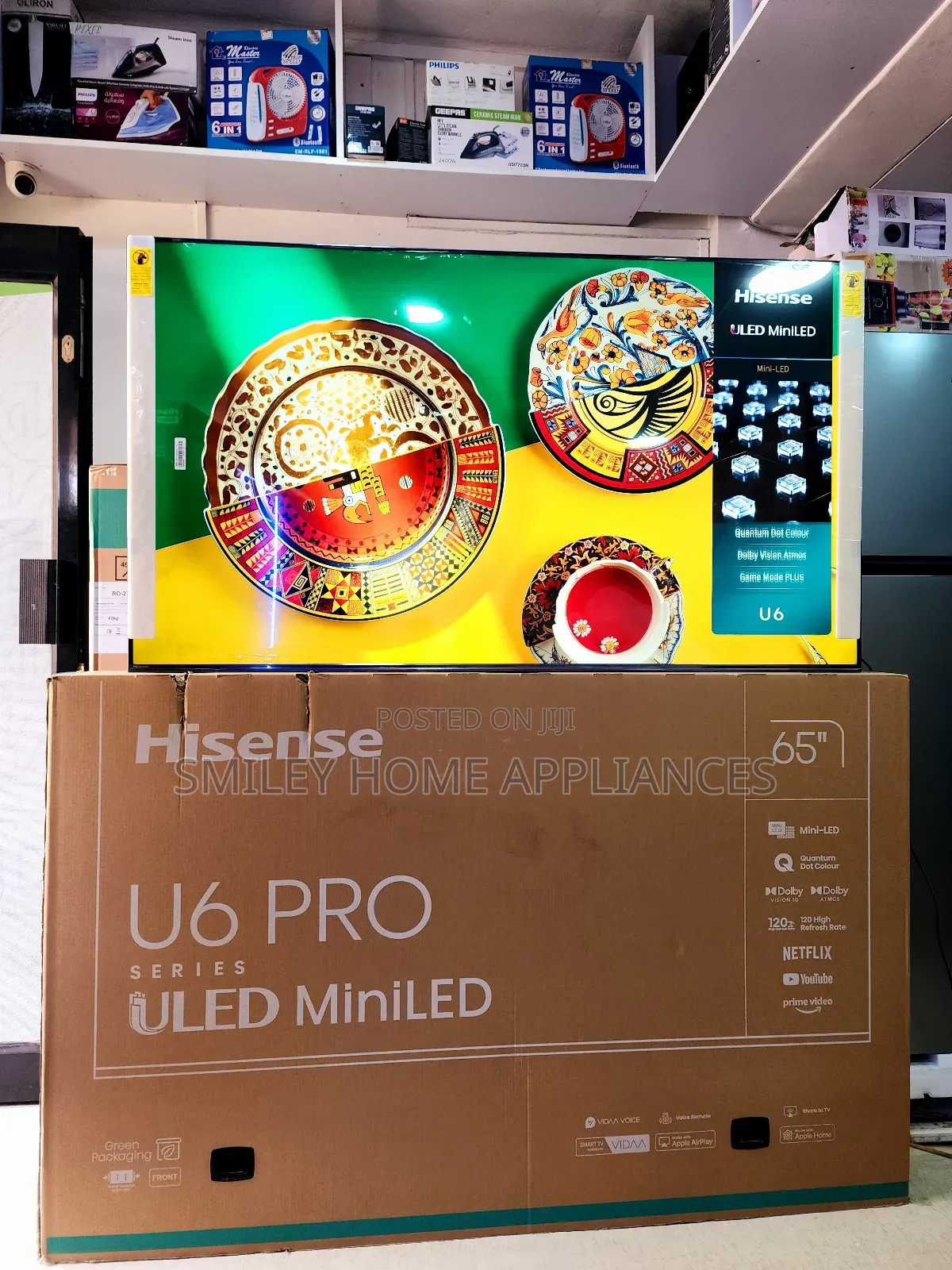 Brand New Hisense 65inches ULED 6 PRO Miniled