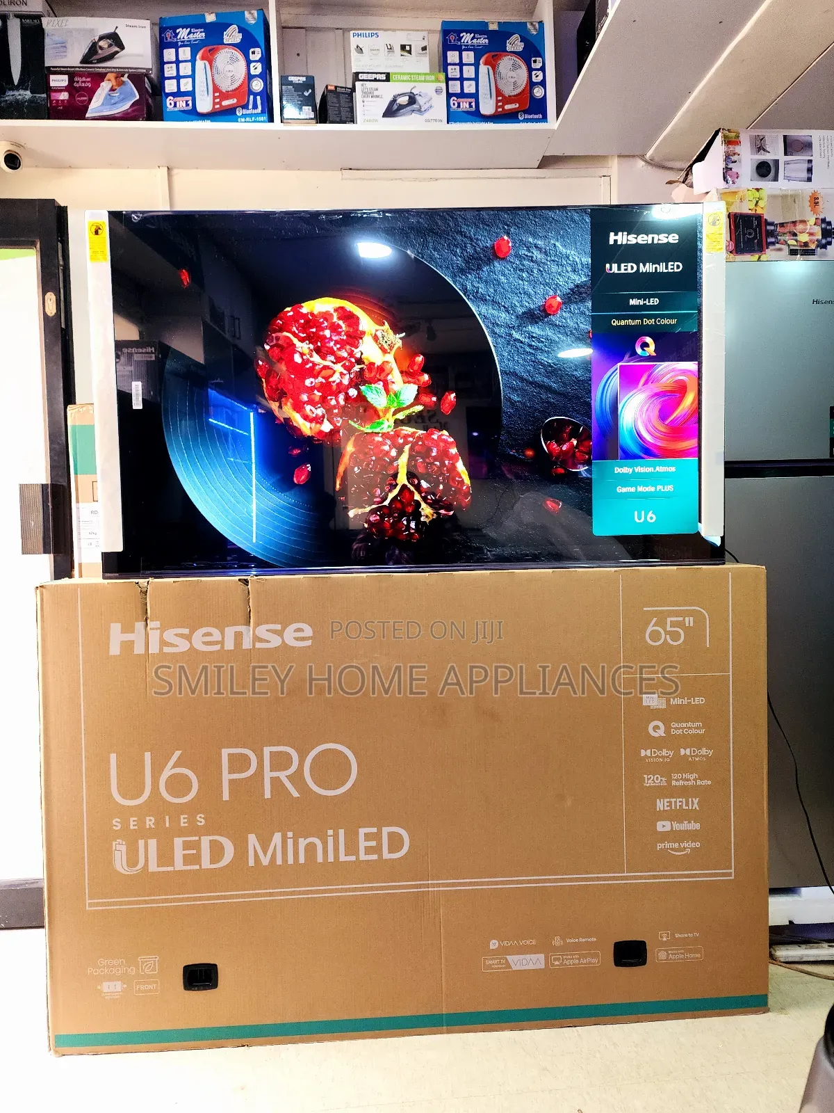 Brand New Hisense 65inches ULED 6 PRO Miniled