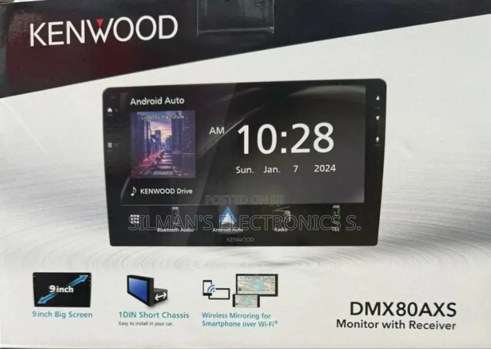 Kenwood Dmx80axs Car Radio With Apple Carplay and Android
