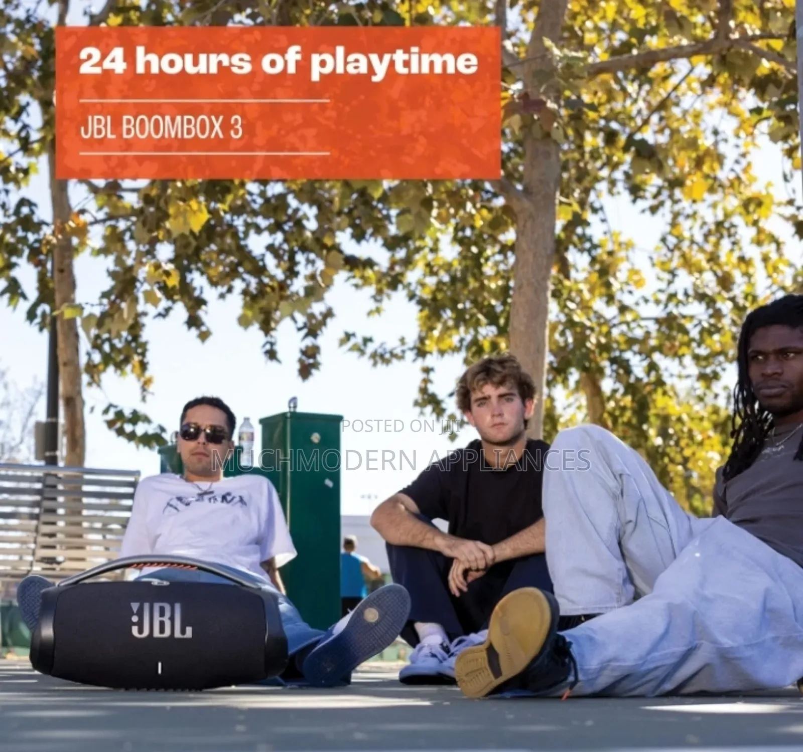 JBL Boombox 3 – Portable Bluetooth Speaker