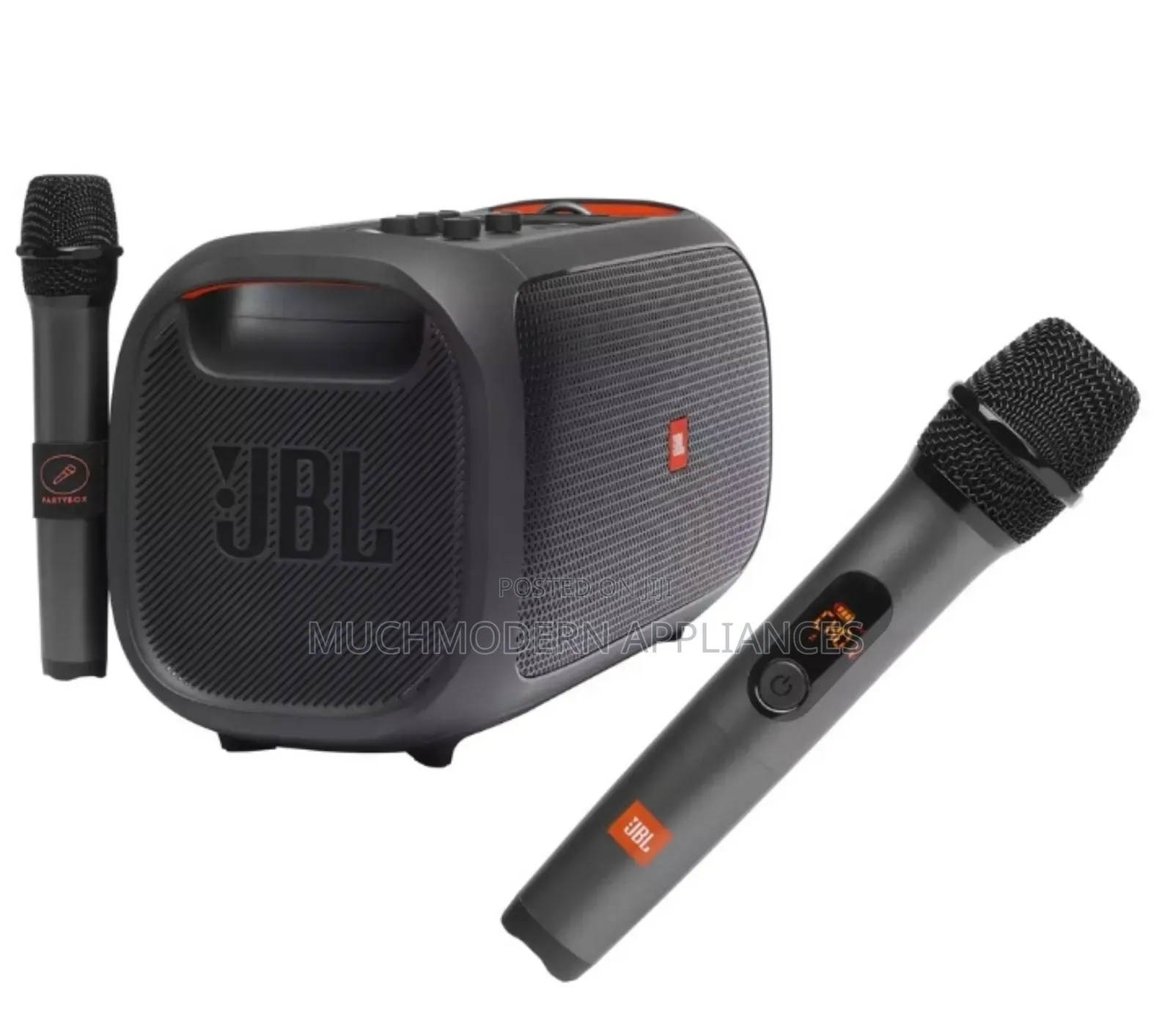 JBL Partybox on-the-Go – Portable Karaoke Party Speaker