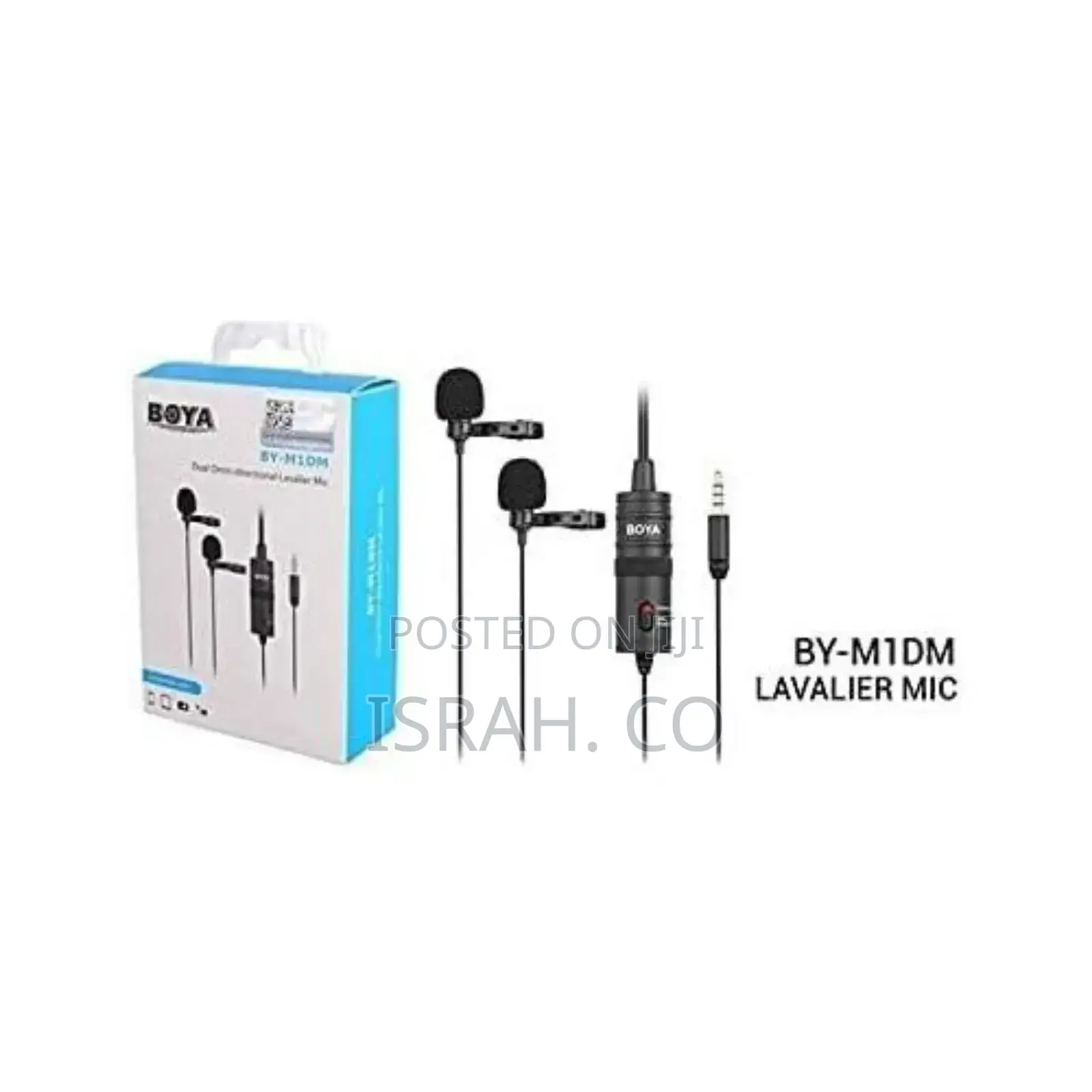 Boya BY-M1DM Microphone Dual Omni Directional Lavalier Mic