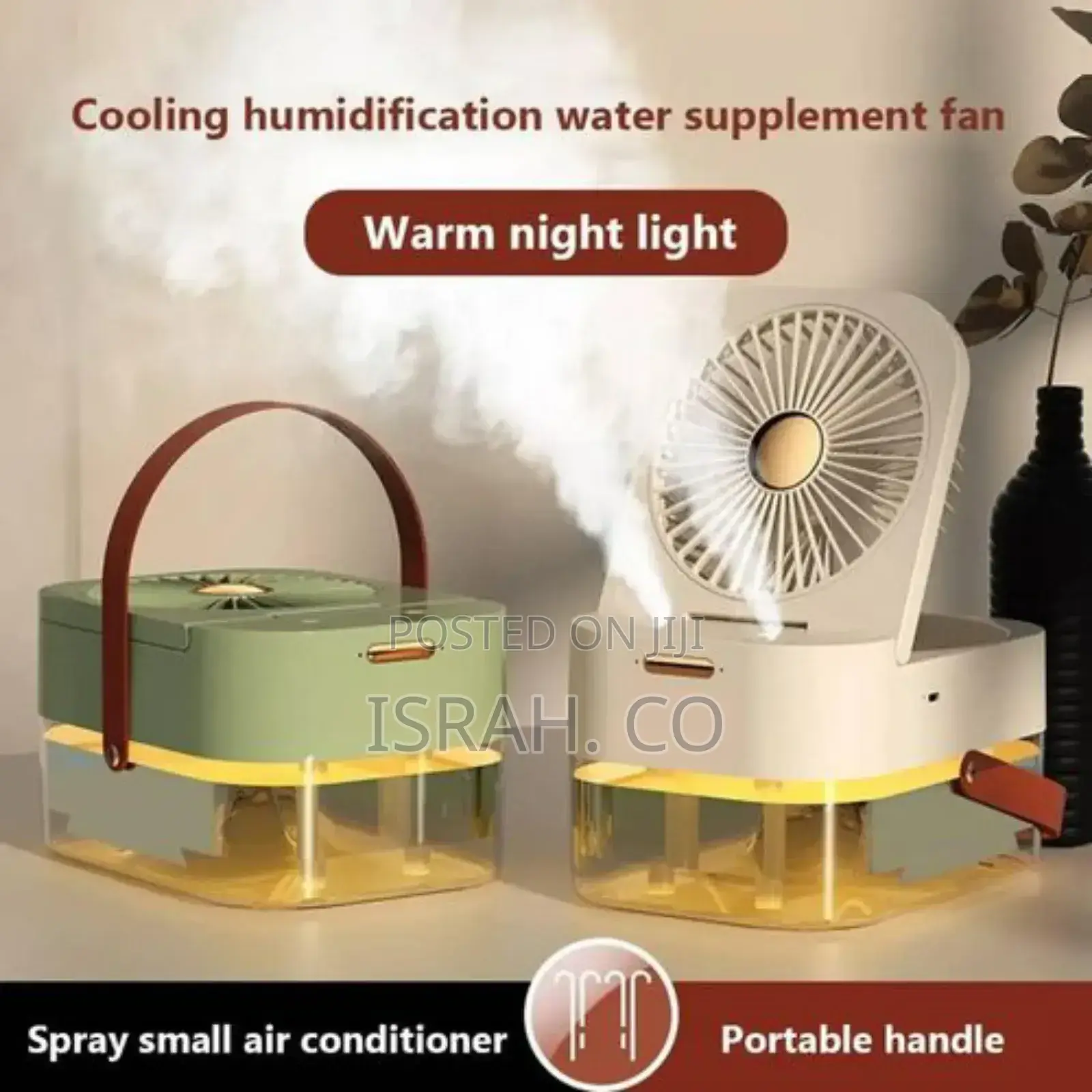 Fan Double Spray Spray Desk Fan Household Portable USB