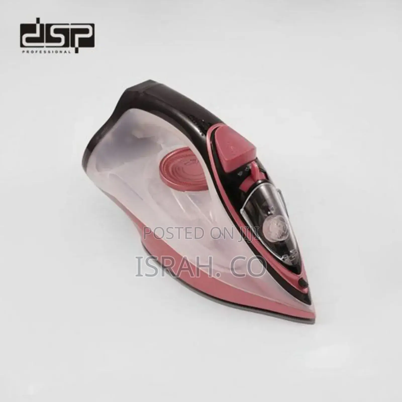 DSP Quick Ironing Smooth Traceless Ponegranate Red Steamiron