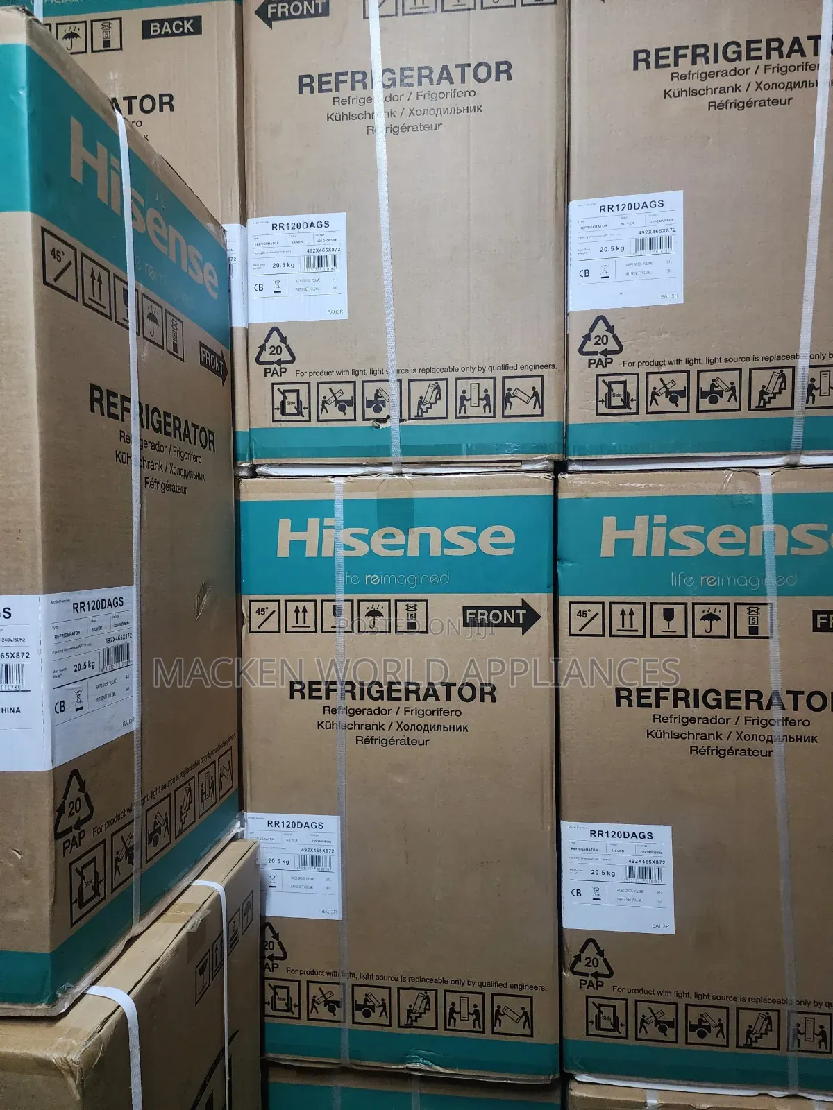 Hisense Single Door 3 Years Warranty