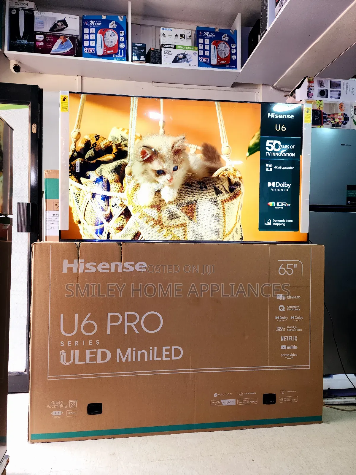 Newly Discounted Hisense 65inches ULED Miniled Pro Tv