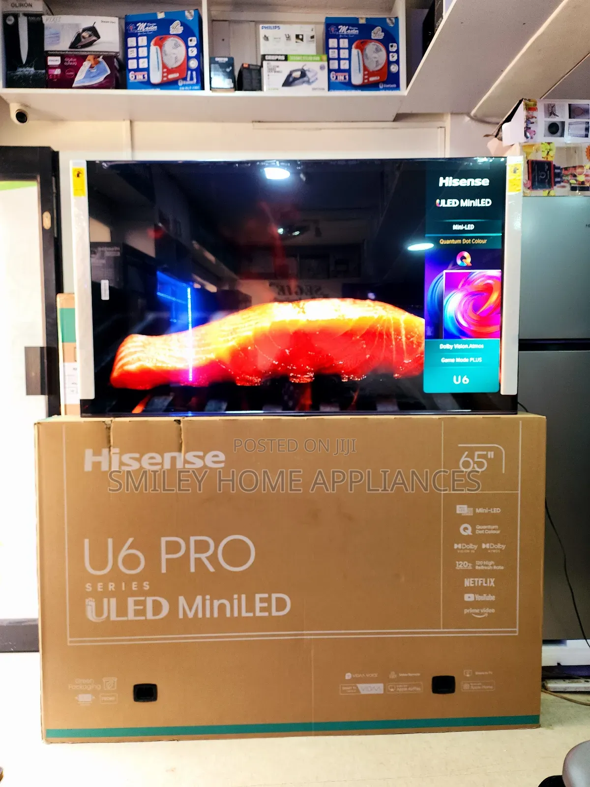 Newly Discounted Hisense 65inches ULED Miniled Pro Tv