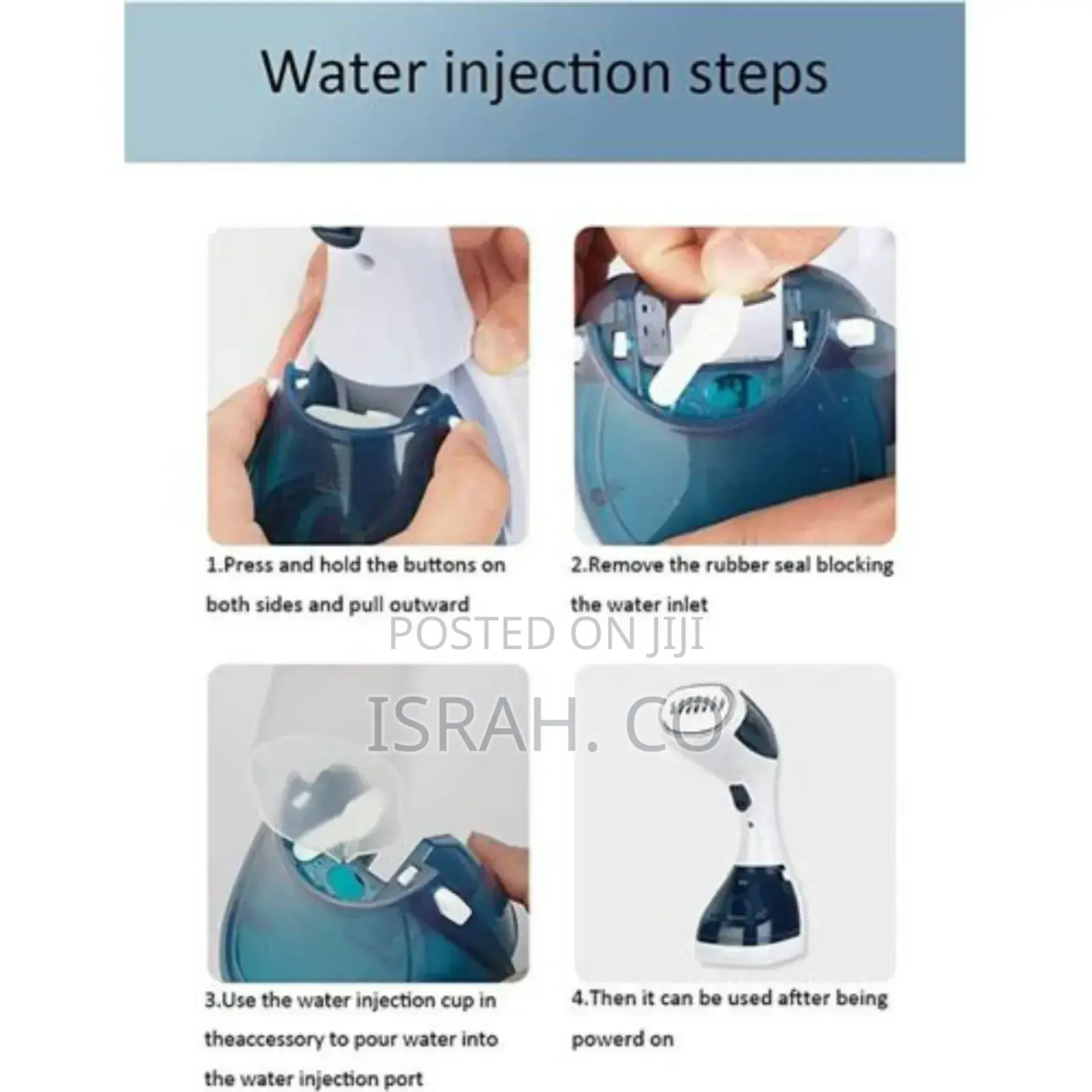 Difei Portable Garment Steamer Iron 200ml 25sec Steamer