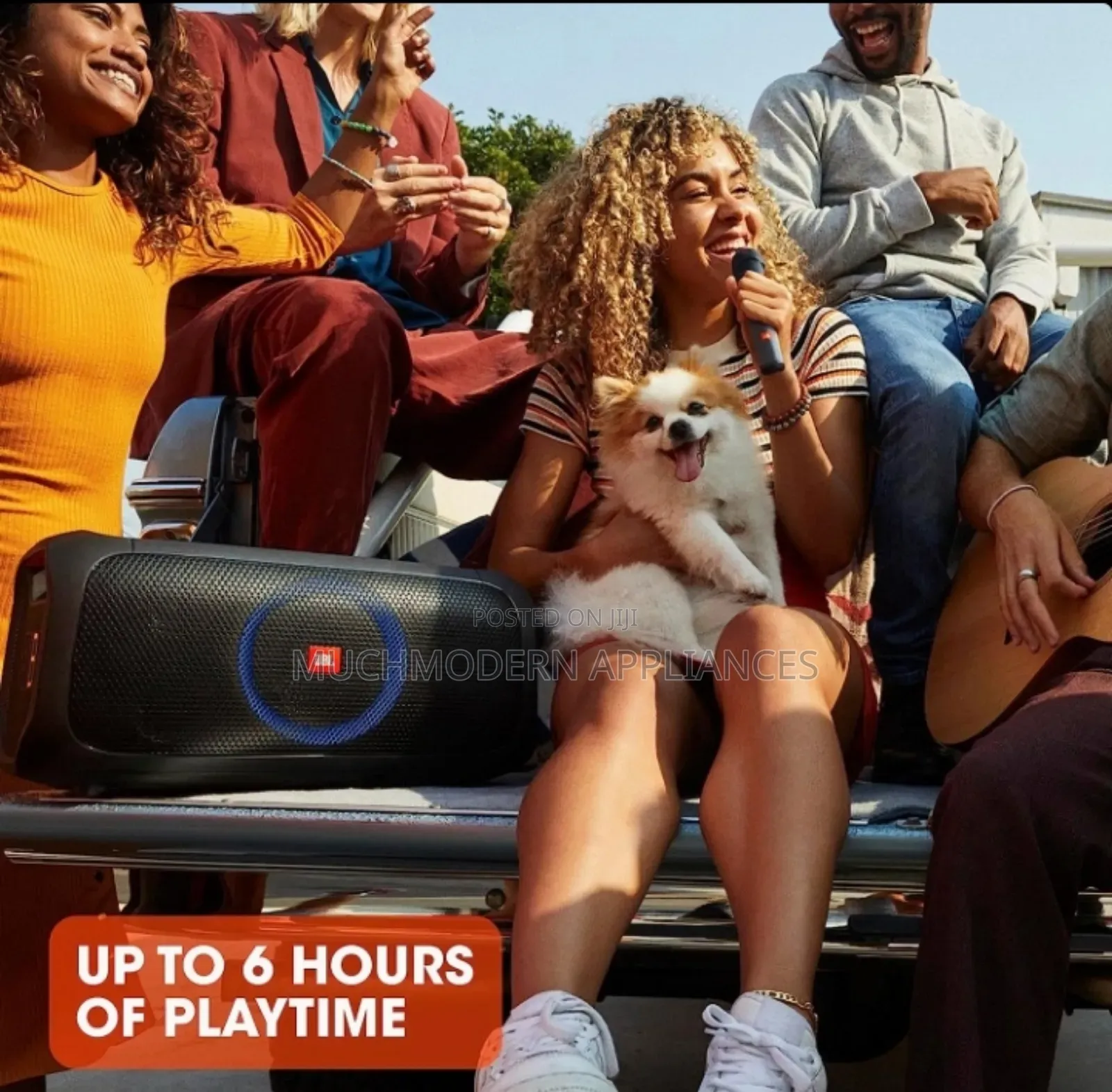 JBL Partybox on-the-Go – Powerful Portable Party Speaker