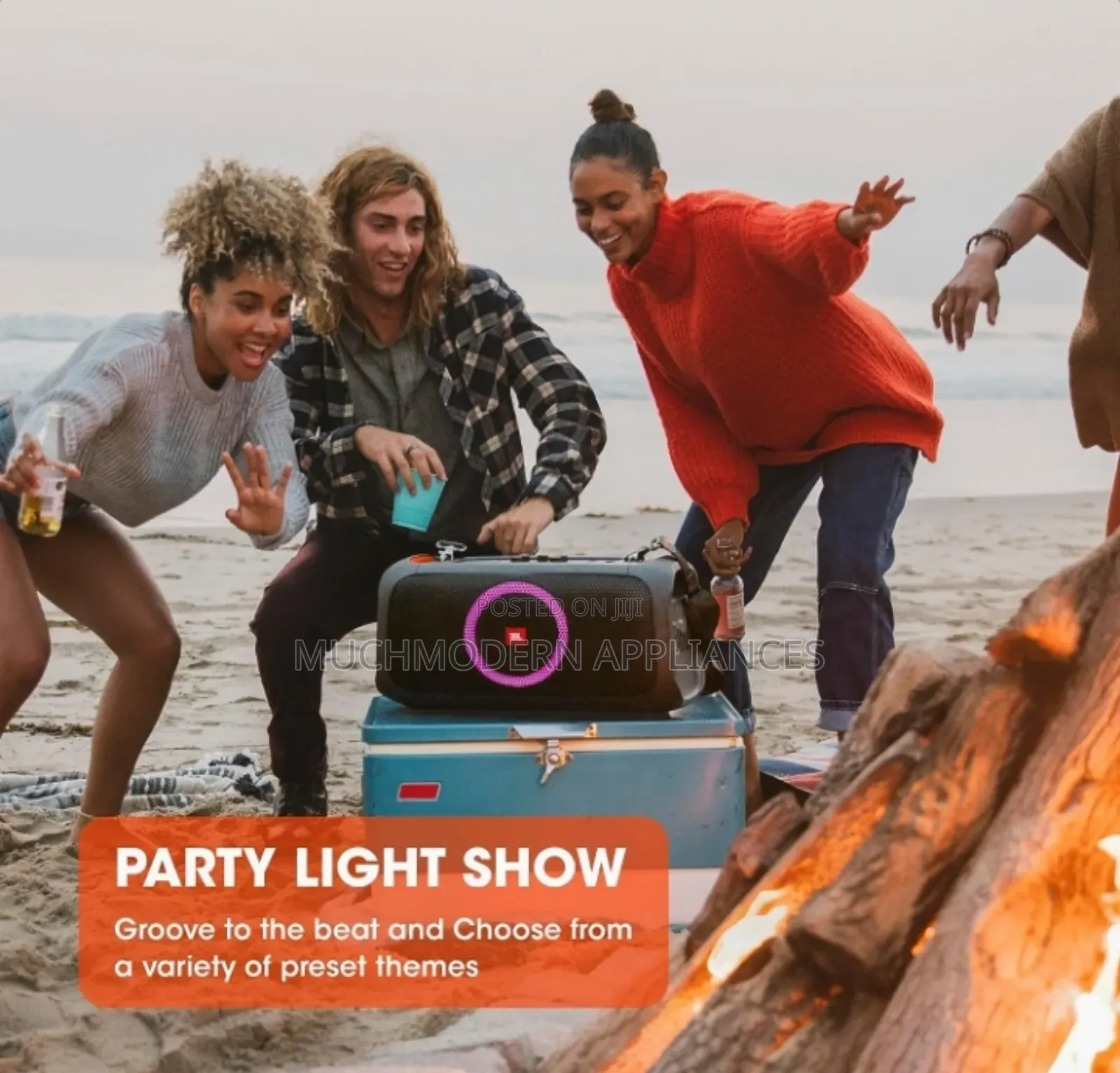 JBL Partybox on-the-Go – Powerful Portable Party Speaker