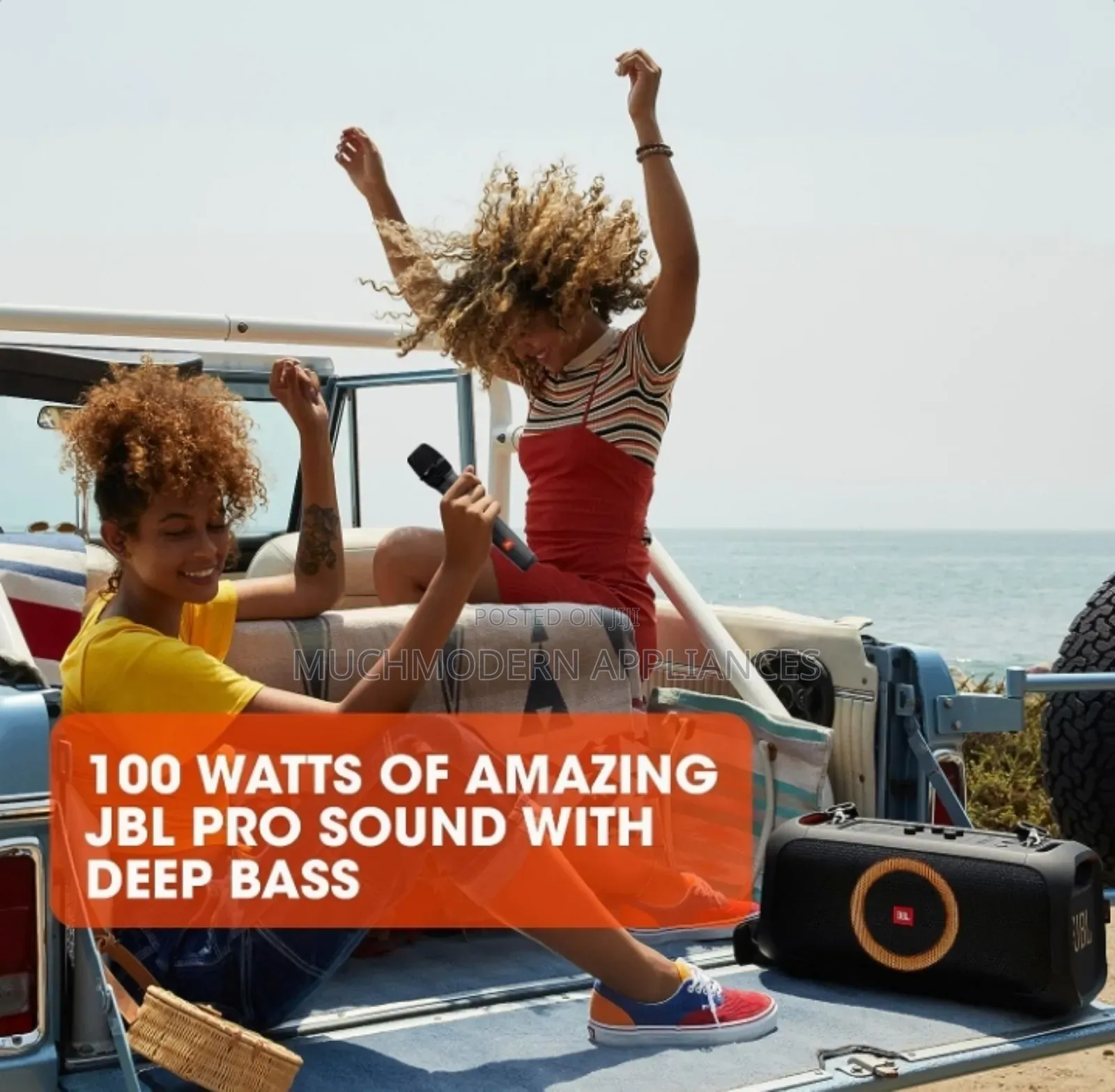 JBL Partybox on-the-Go – Powerful Portable Party Speaker