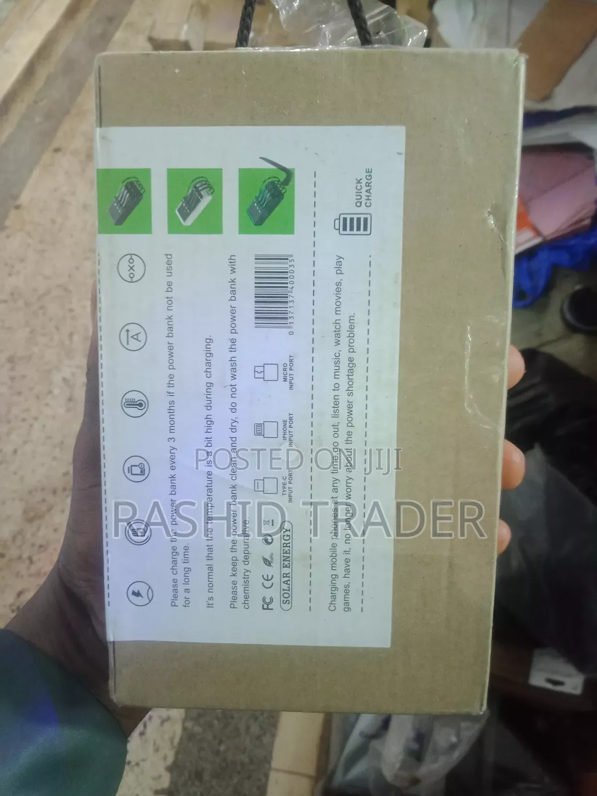 Solar Energy Power Bank