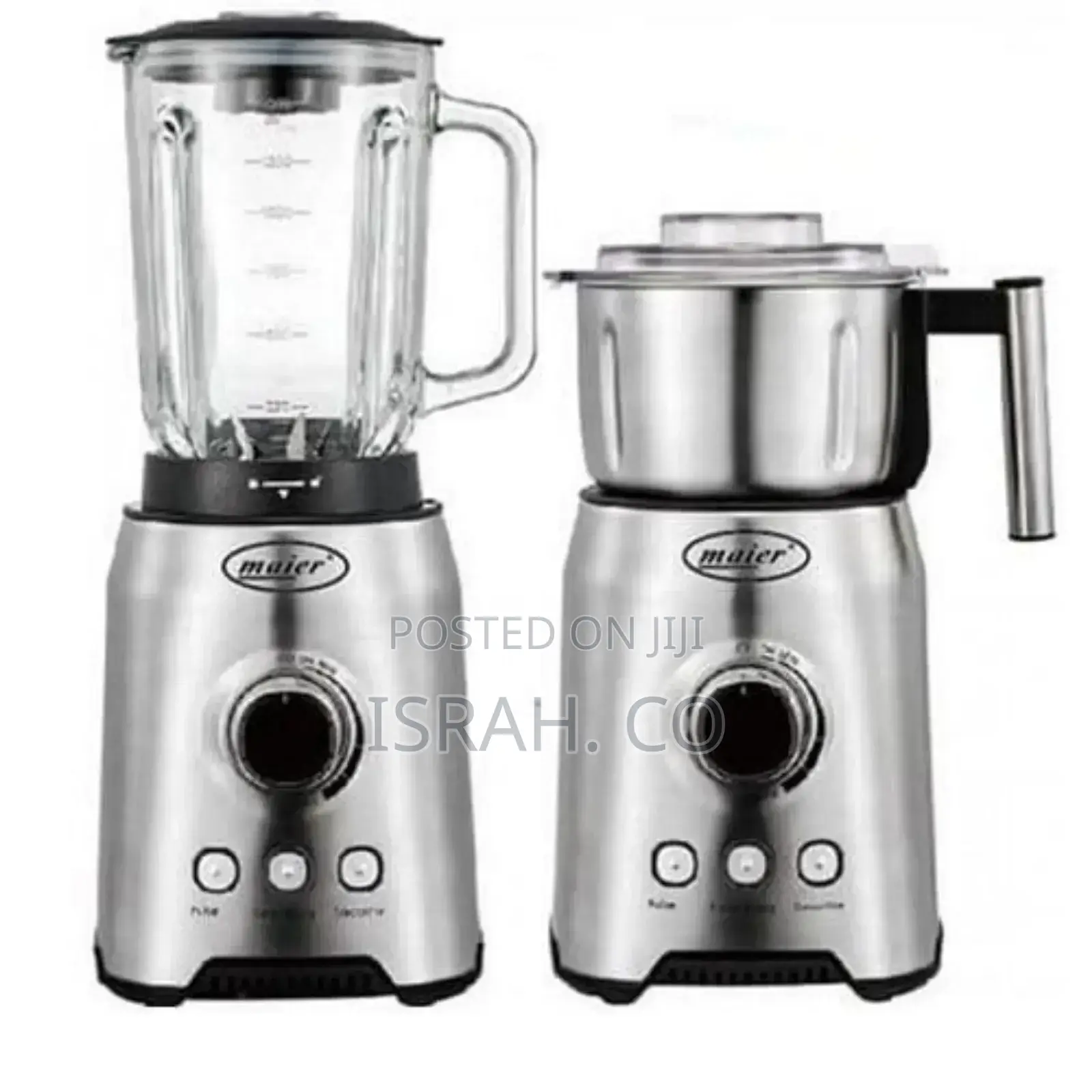2 IN 1 Stainless Steel Mixer Grinder and Blender