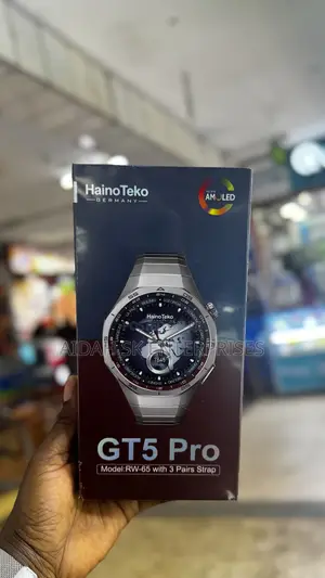 Hainoteko GT5 Pro Smartwatch (RW-65) With Multiple Straps
