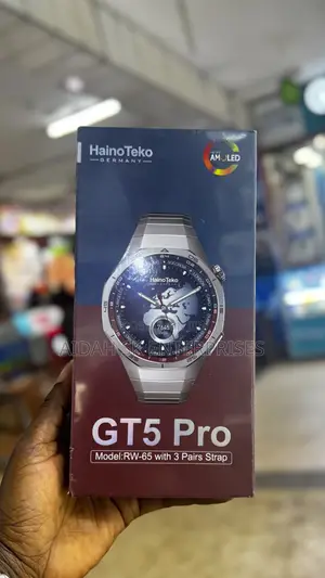 Photo - Hainoteko GT5 Pro Smartwatch (RW-65) With Multiple Straps