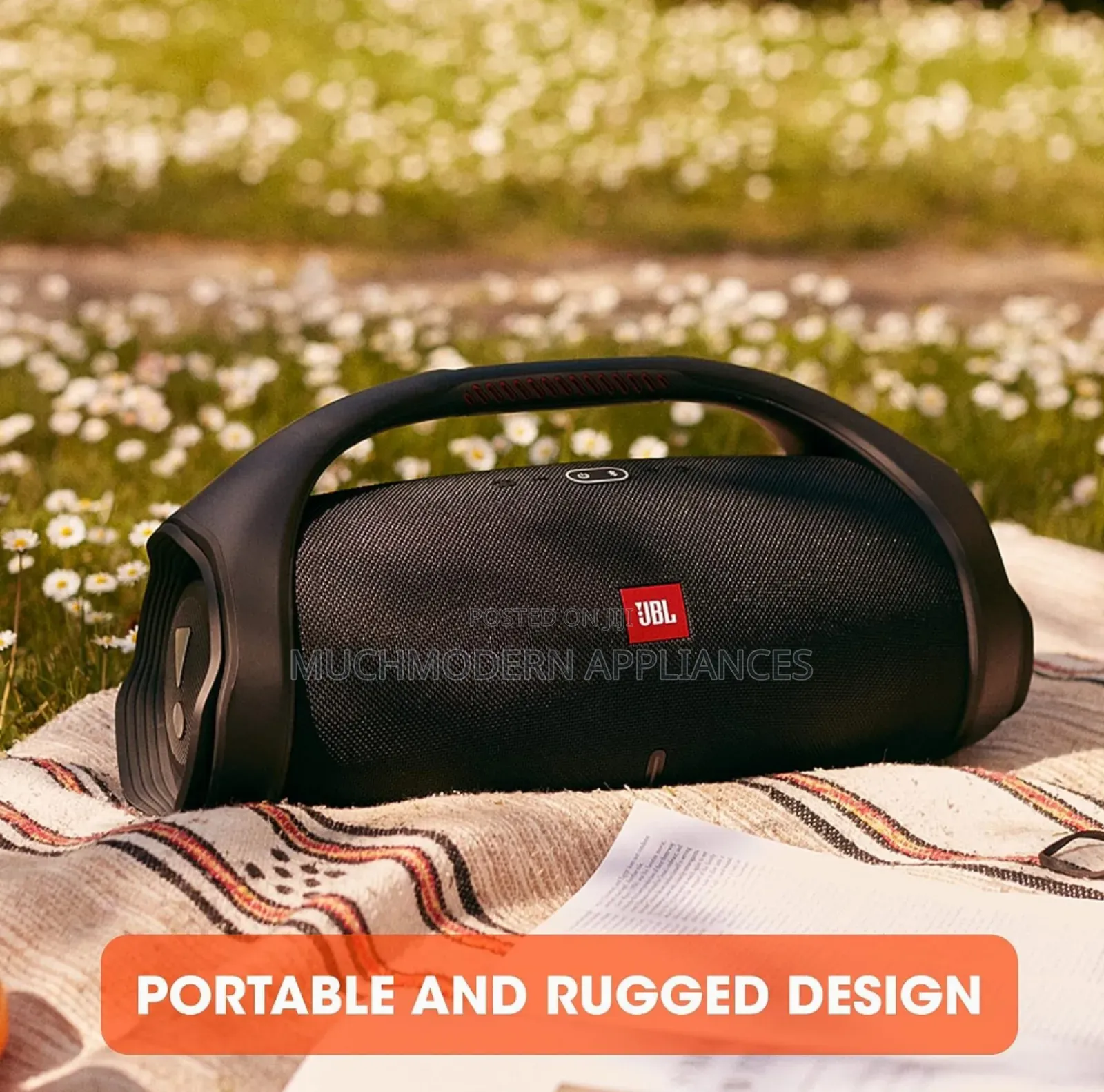JBL Boombox 2 – Portable Bluetooth Speaker, Powerful Sound