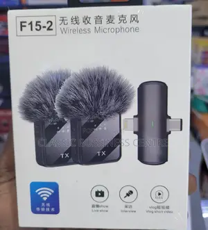 F15_2 iPhone Wireless Microphone