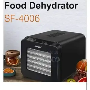 Sonifer 6 Layer Fruits Food Dehydrator Dryer - Black