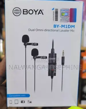 Boya Dual Omni_directional Lavalier Mic