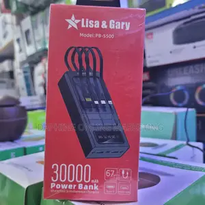 30000mah Solar Power Bank/67w Lisa Gary Powerbank