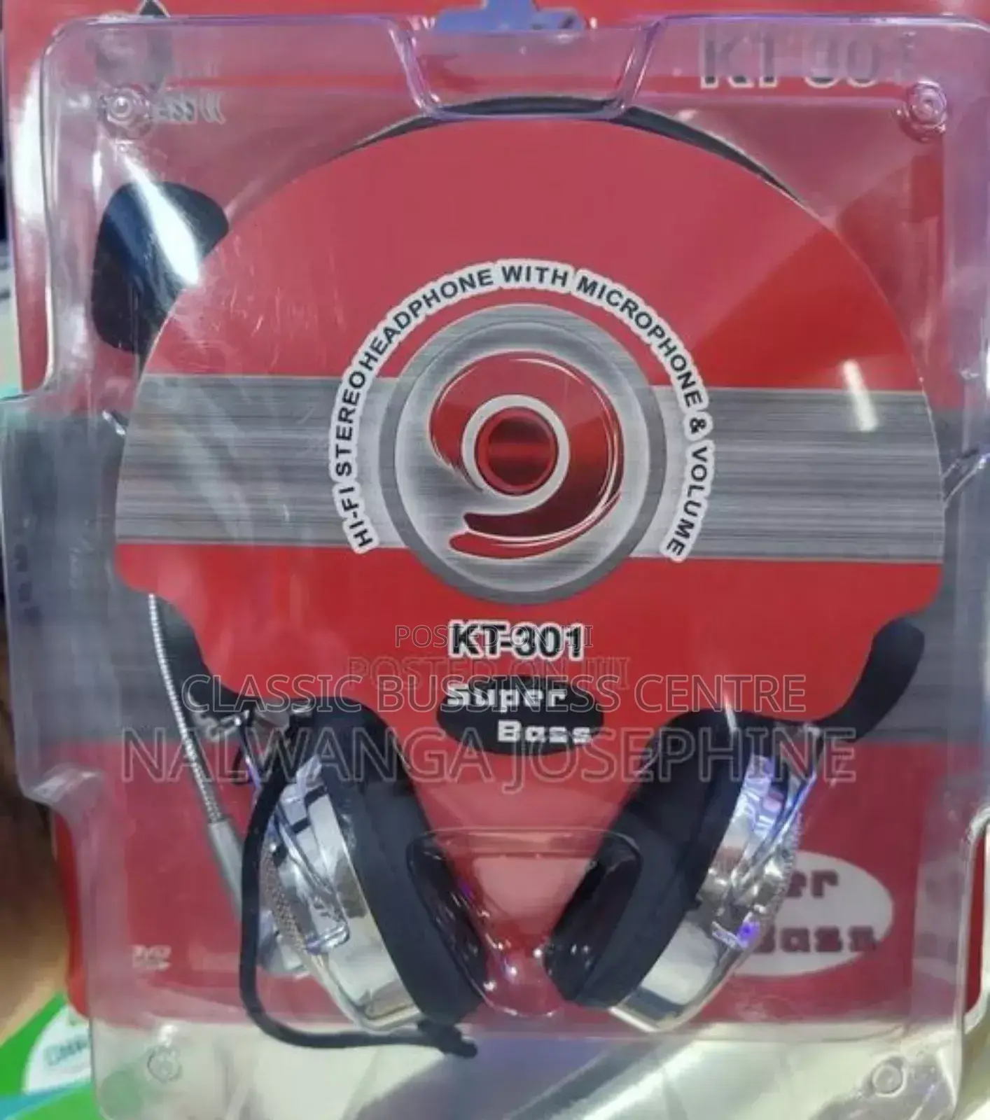 HIFI Stereo Headset With Microphone Volume 