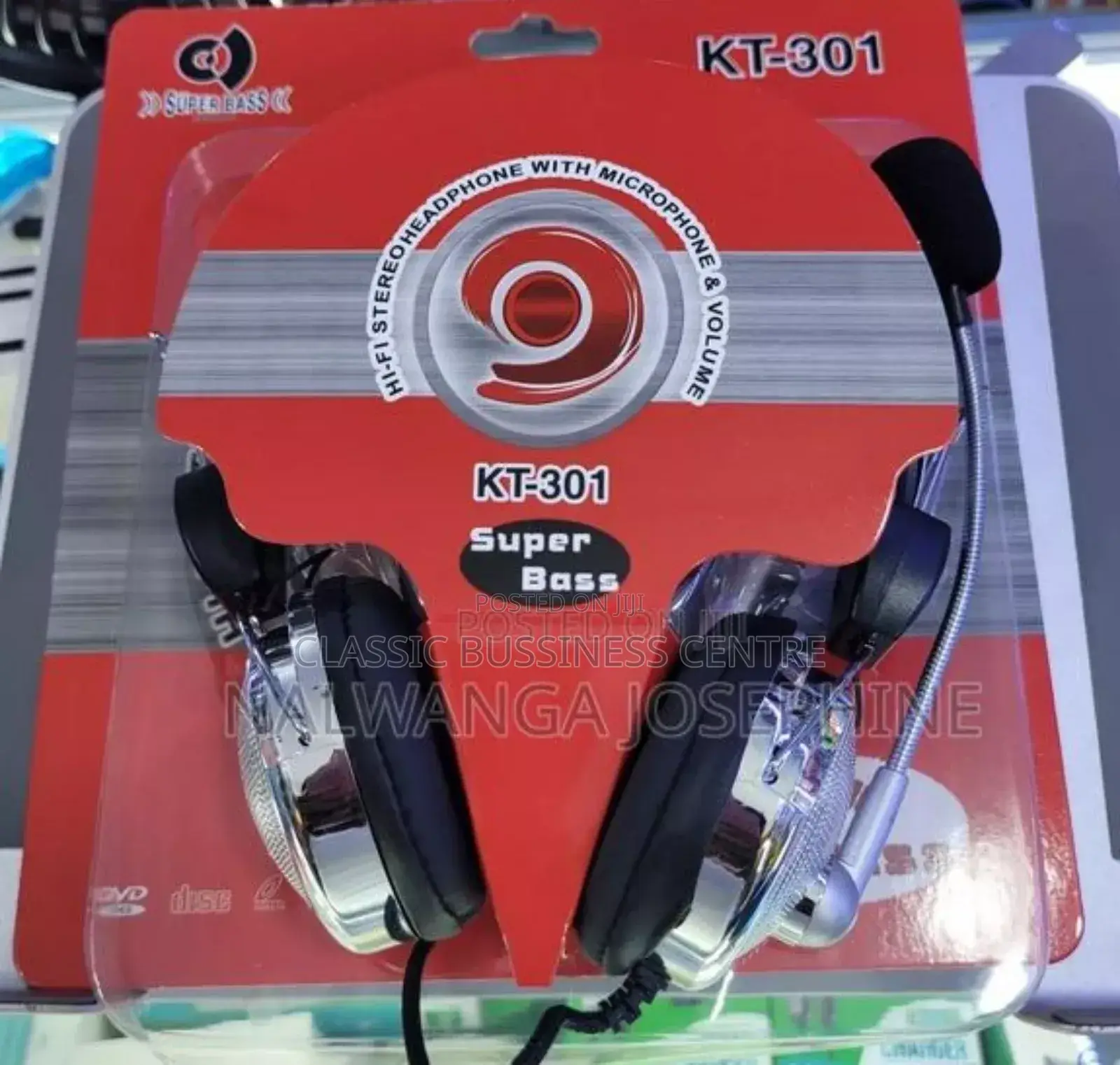 HIFI Stereo Headset With Microphone Volume 