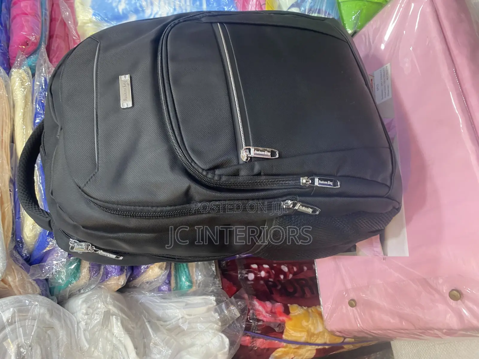 Black Large Capacity Multi Purpose Bag