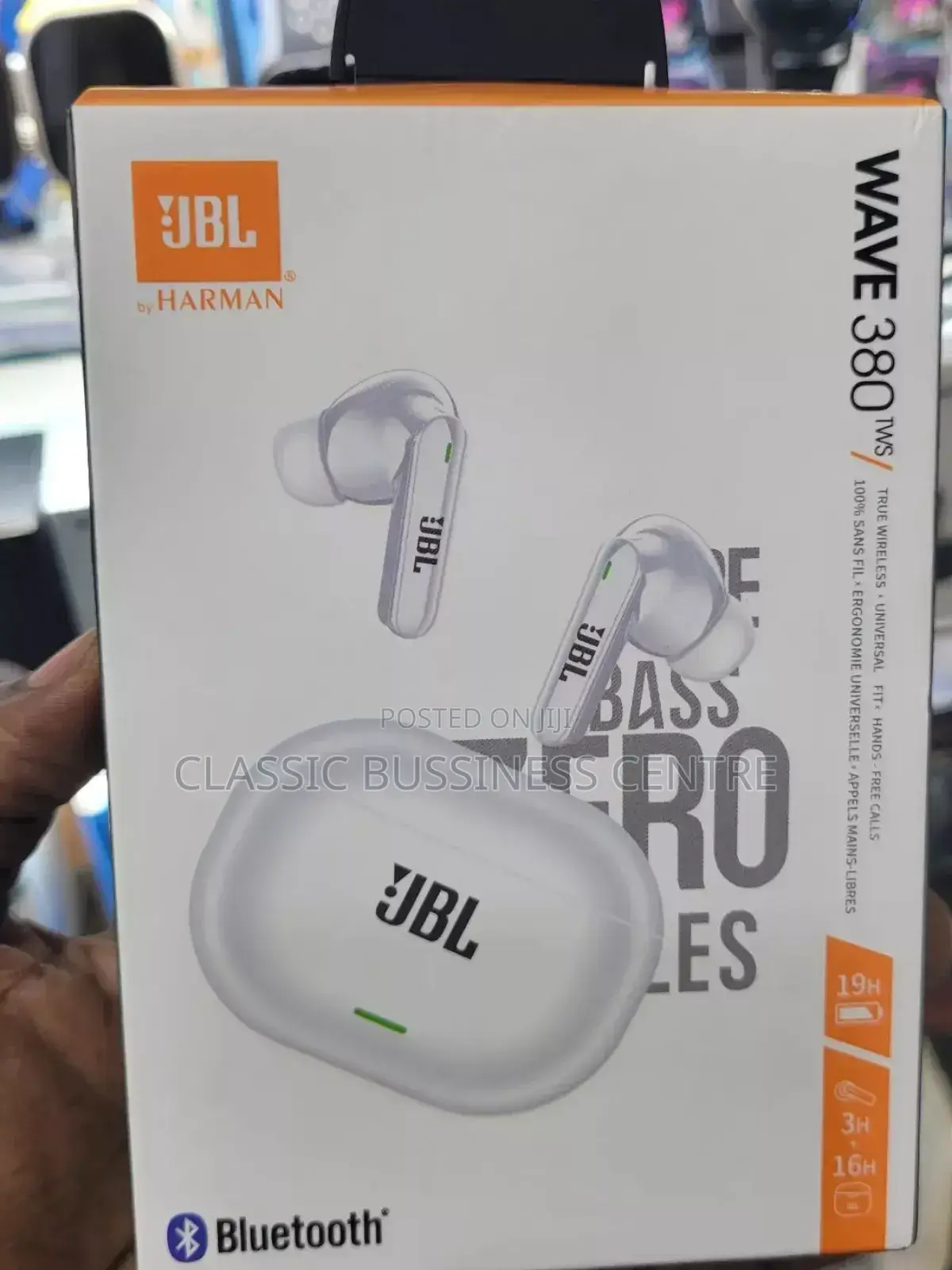 JBL Wave 380 Earbuds / JBL True Bass Airpods Wireless