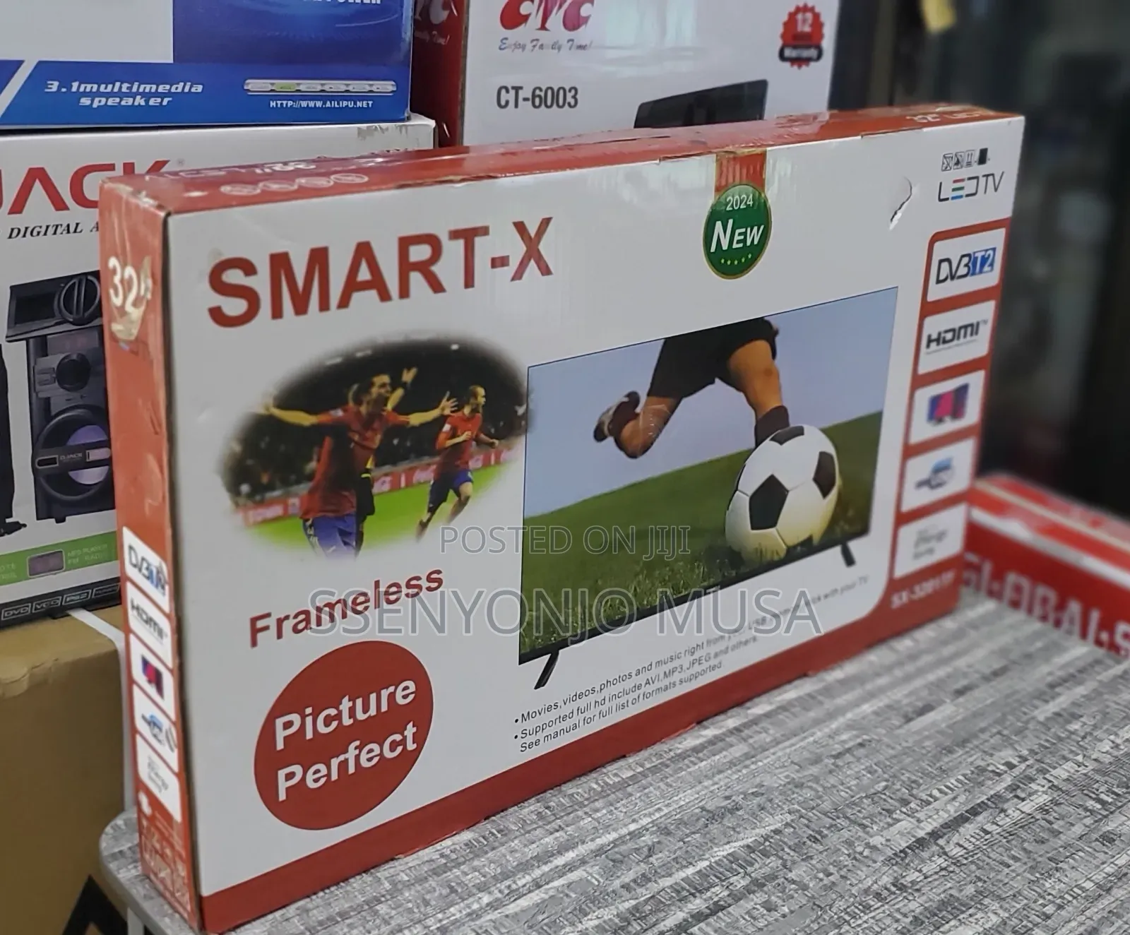 Smart-X Sx-3201tf Frameless LED TV | 32" Full Hd, DVB-T2-