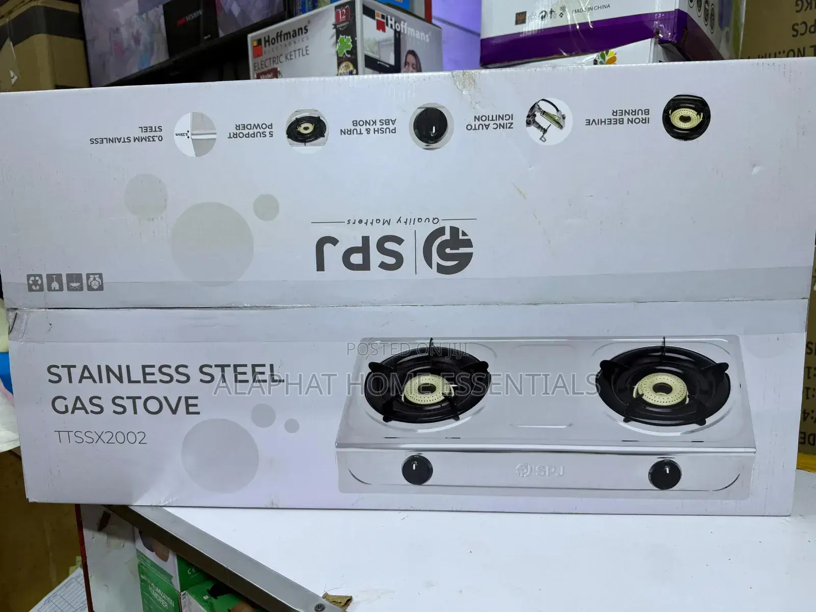 SPJ Stainless Steel Gas Stove