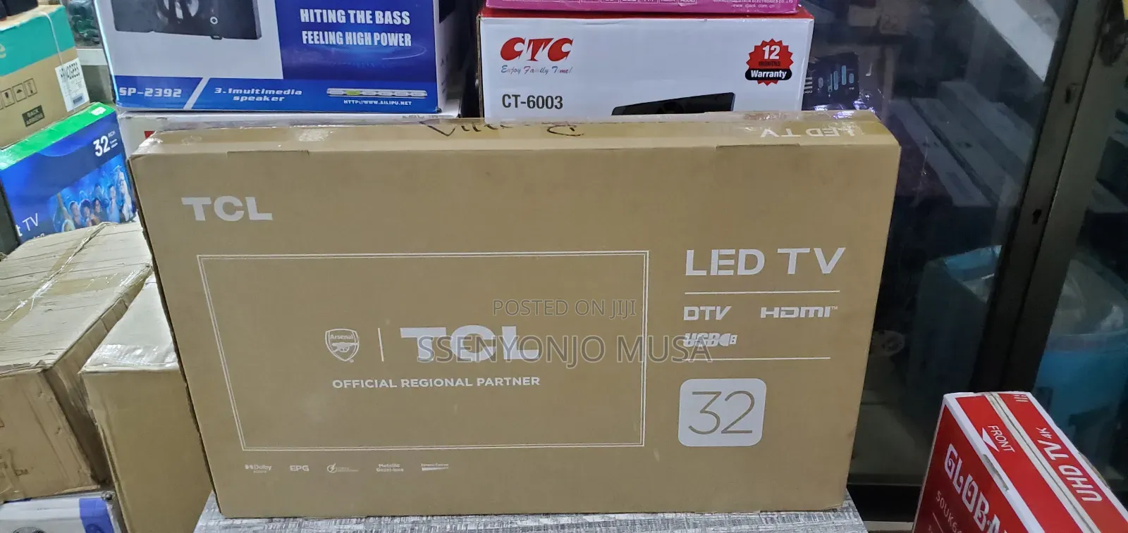 TCL 32 Inches FHD Led Tv Digital | Built-in Freeview, Satellite Tuner