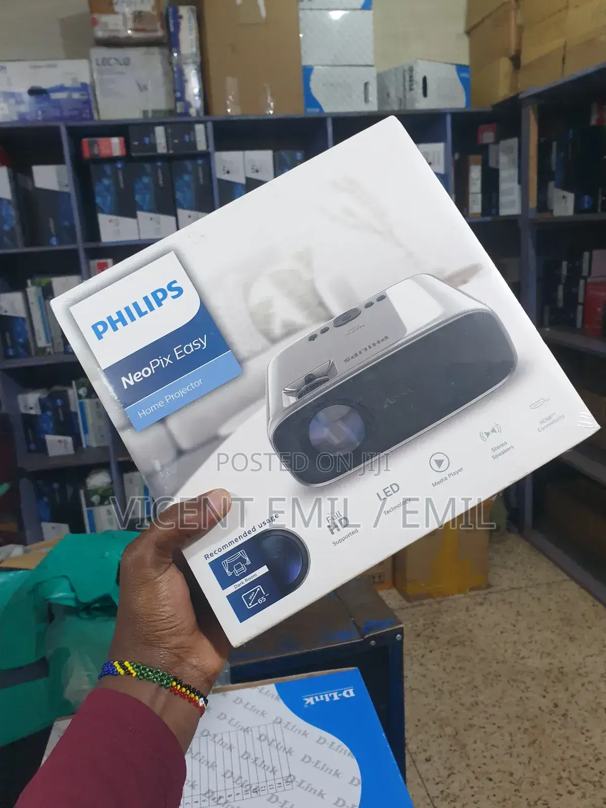 Philips Neopix Easy Home LCD Projector NPX440/INT