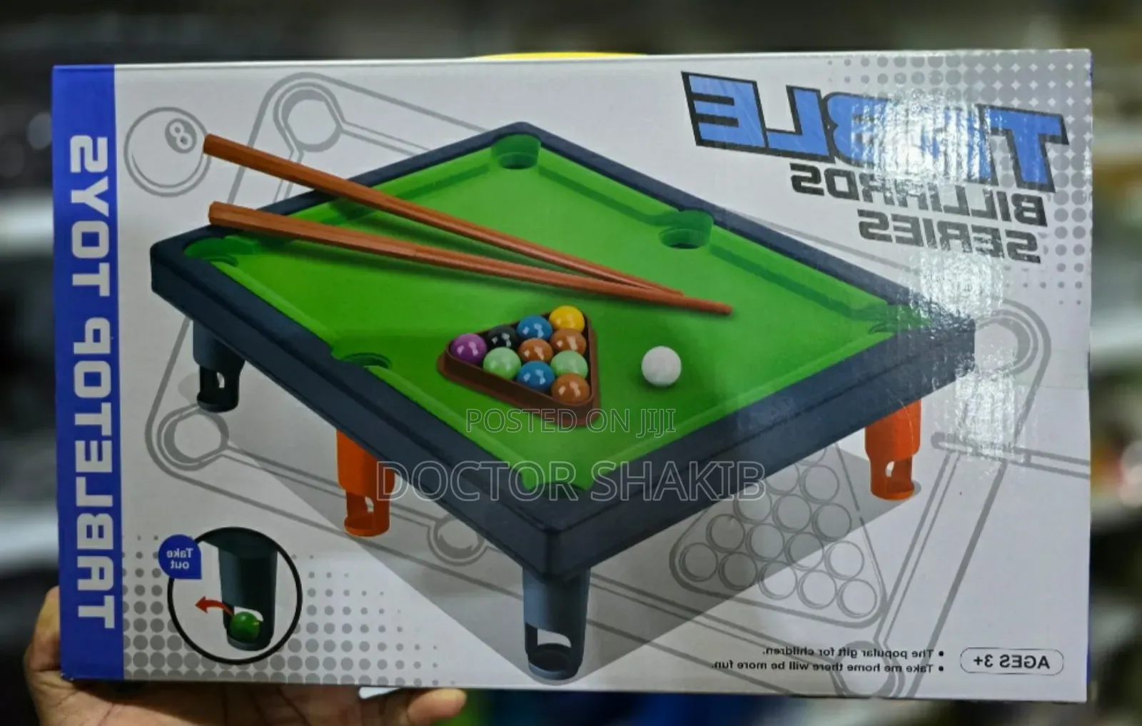 Unique Kids Mini Desktop Playing Pool Table Toys